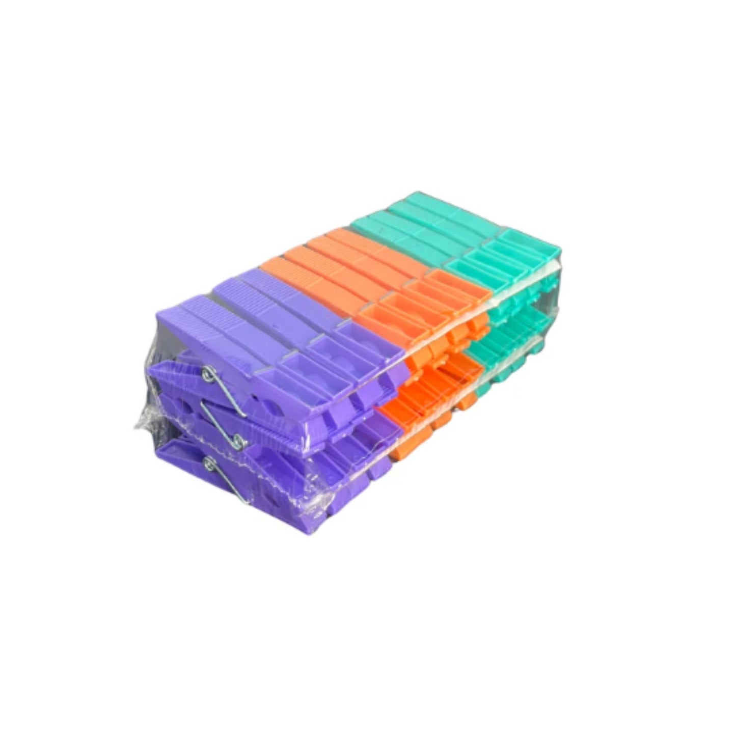 PINZA PARA ROPA DE PLASTICO CON 36 PZAS