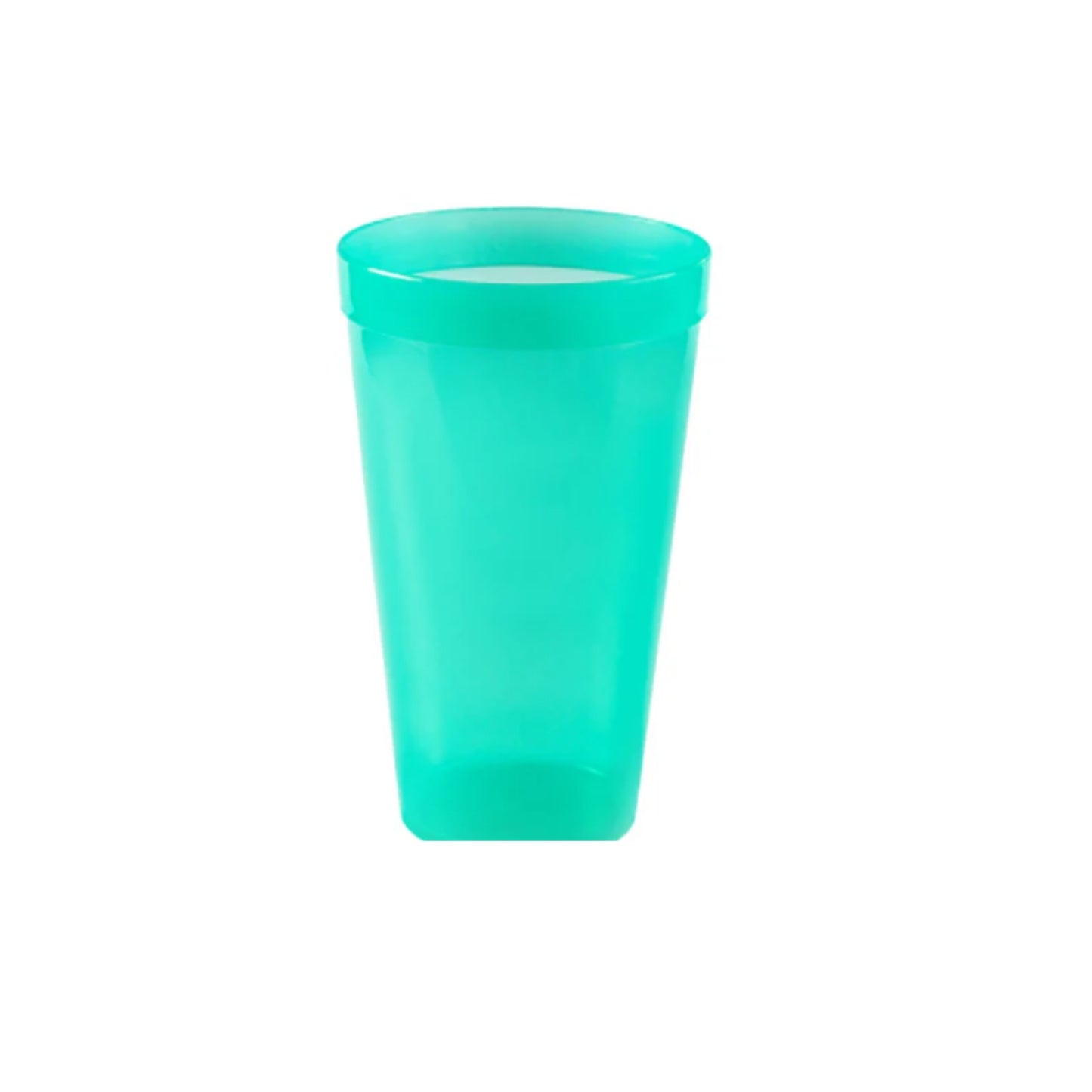 VASO MAXI JUMBO TRANSLUCIDO 1 LTO. COLORES SURTIDOS 1172