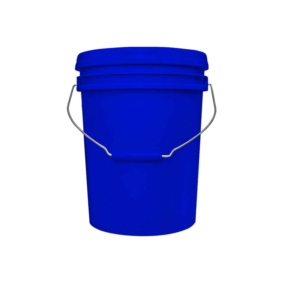 CUBETA INDUSTRIAL C/TAPA Y ASA 10 LTS. AZUL REY