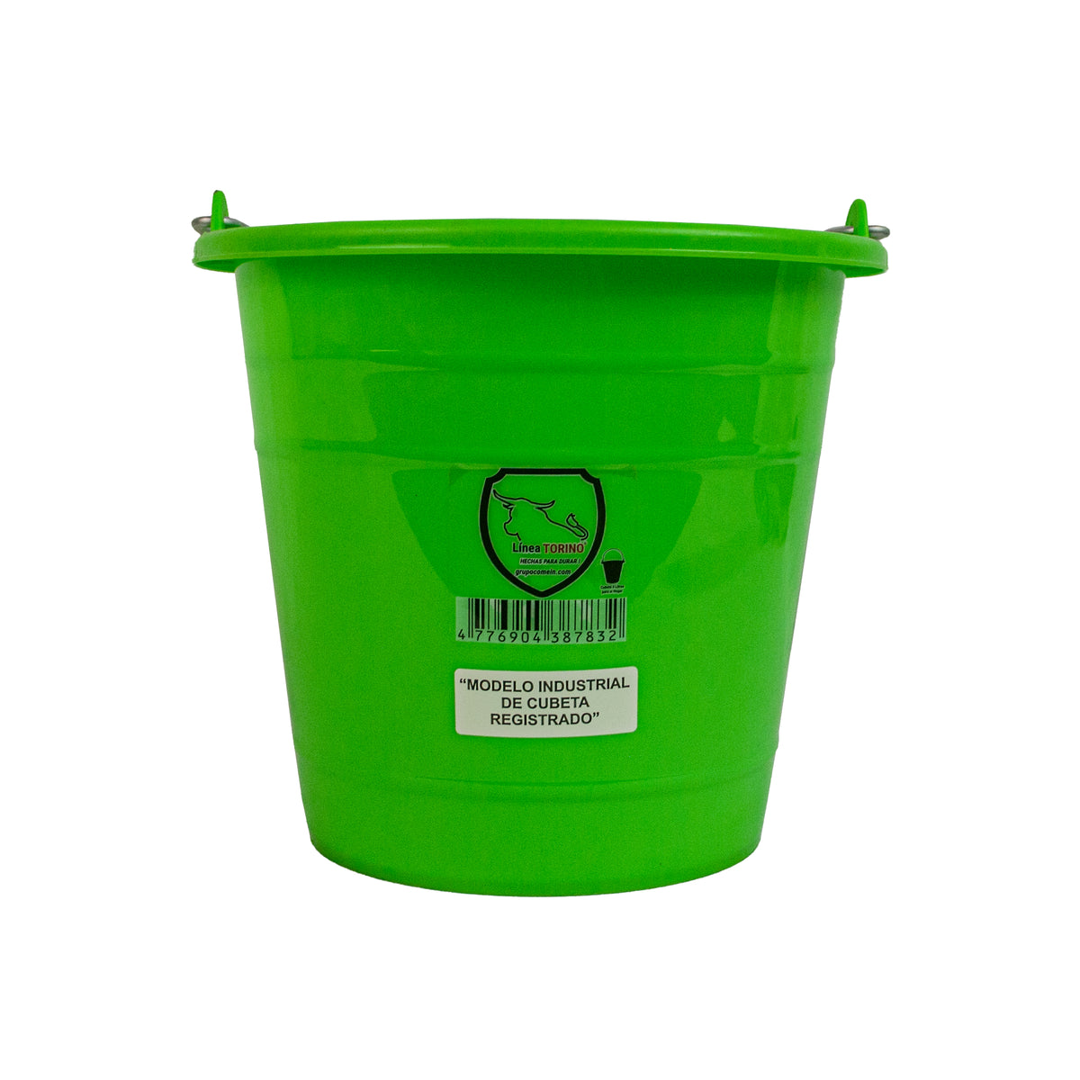 CUBETA PLASTICO 4 LTS. VERDE