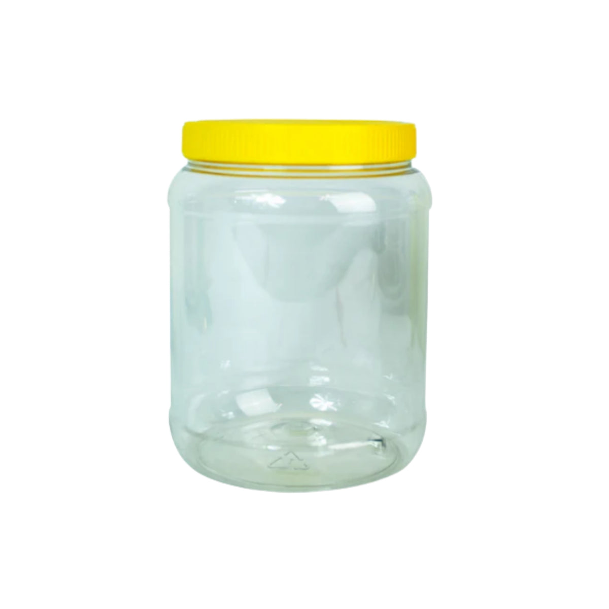 VITROLERO LISO CON TAPA LISA 1.89 LTS. (1/2 GAL) TRANSPARENTE
TAPA BLANCA