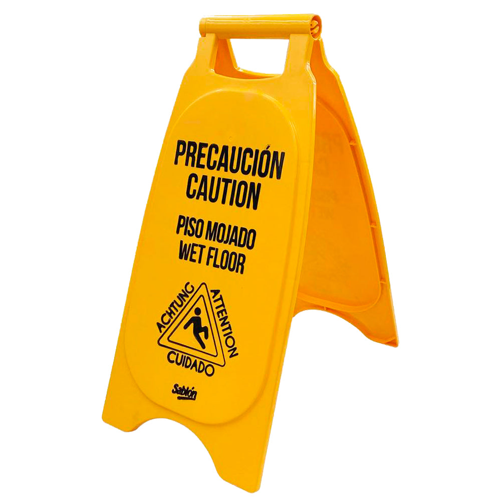 CABALLETE PLASTICO PISO MOJADO 7700