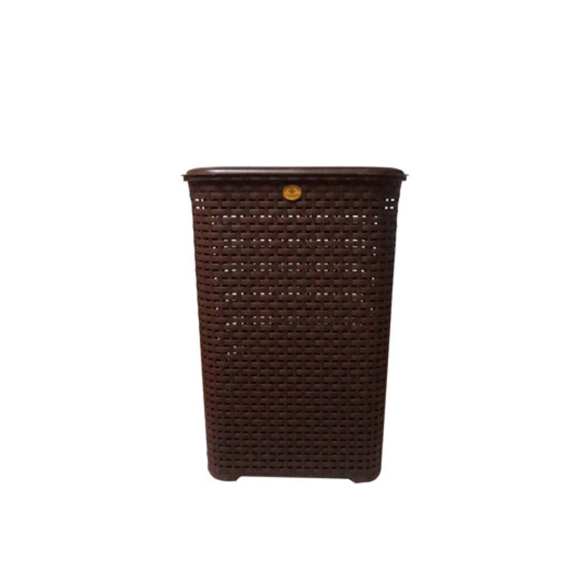 CESTO RATTAN C/TAPA L45.5X33 CHOCOLATE CESR0006