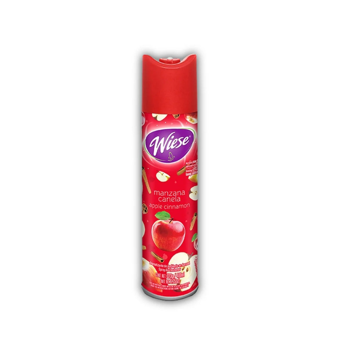 AROMATIZANTE EN AEROSOL MANZANA CANELA "WIESE" 400 ML.