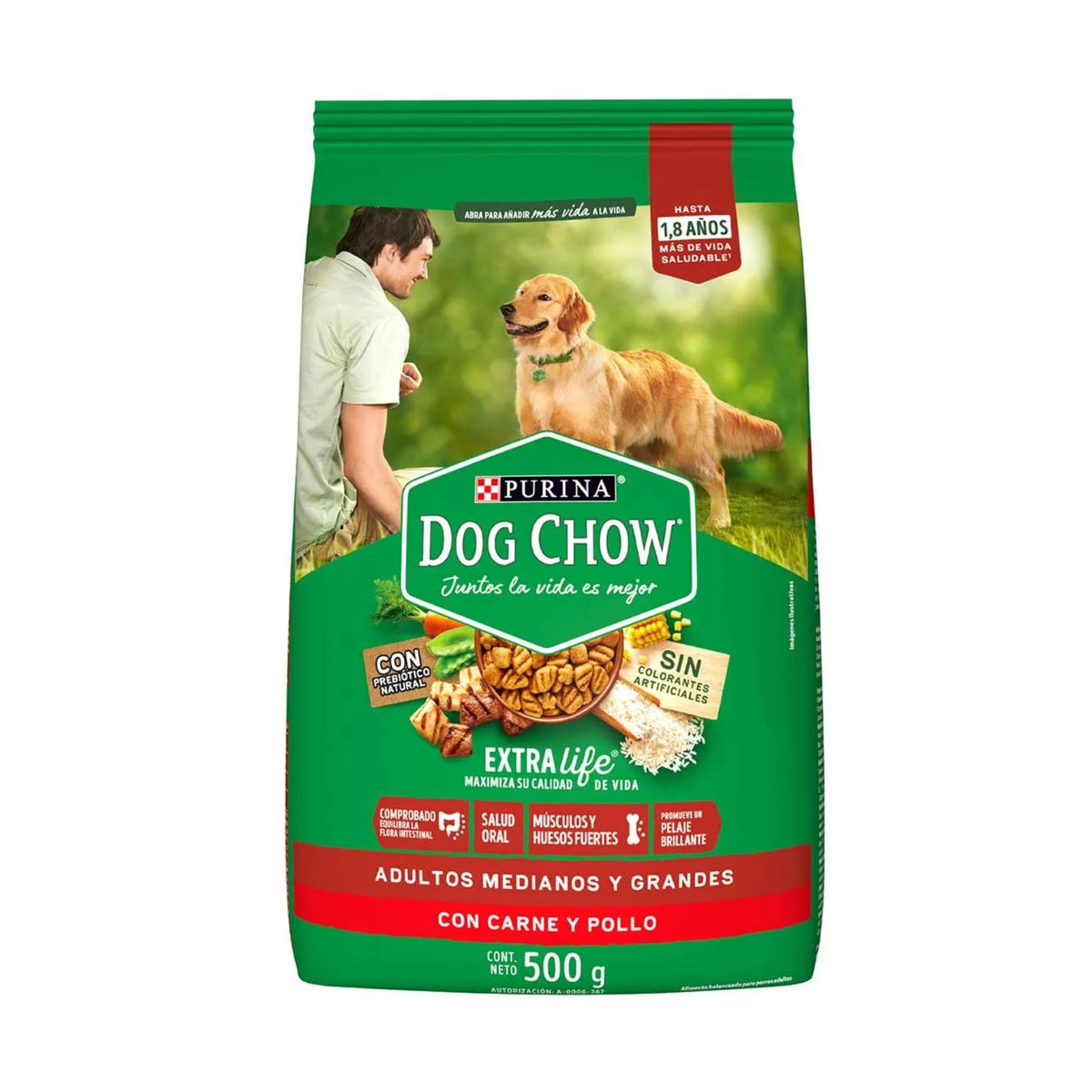 DOG CHOW ADULTO RMG 500G