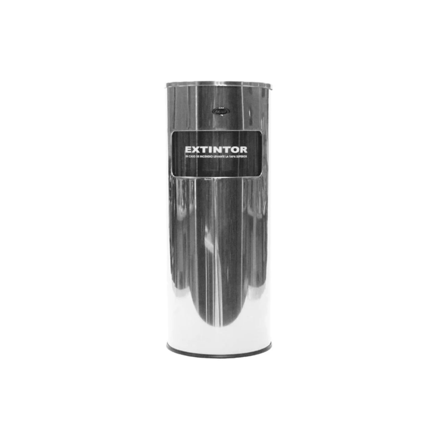 BOTE AC. INOX. PORTAEXTINTOR 24.5 X 61 CMS DUST9580E