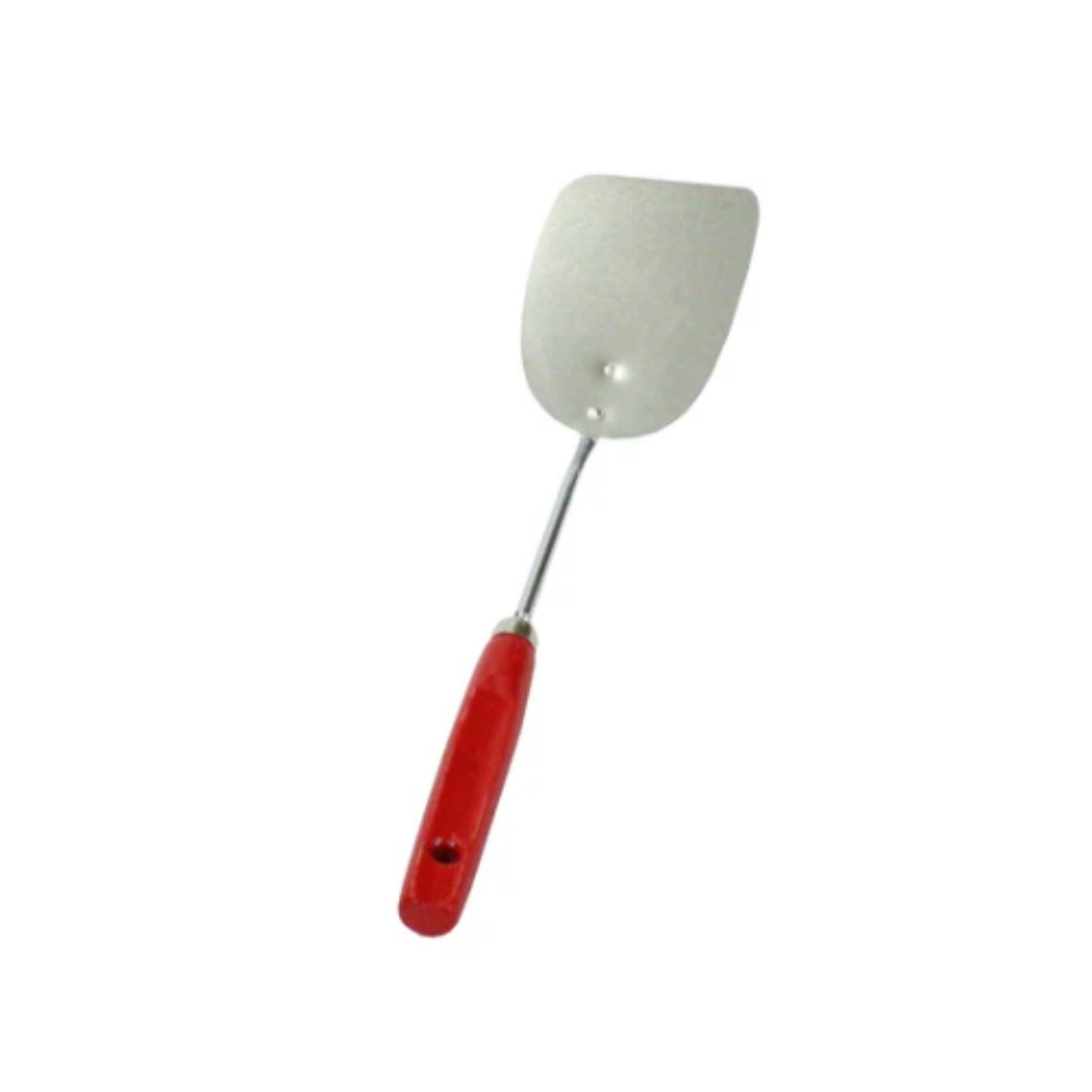 PALA LISA CORTA M/MADERA MANGO ROJO