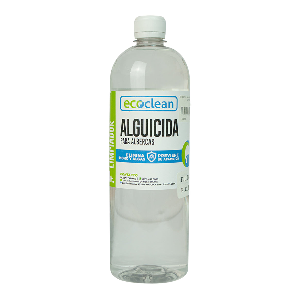 ALGUICIDA PARA ALBERCAS "ECOCELAN" LITRO.