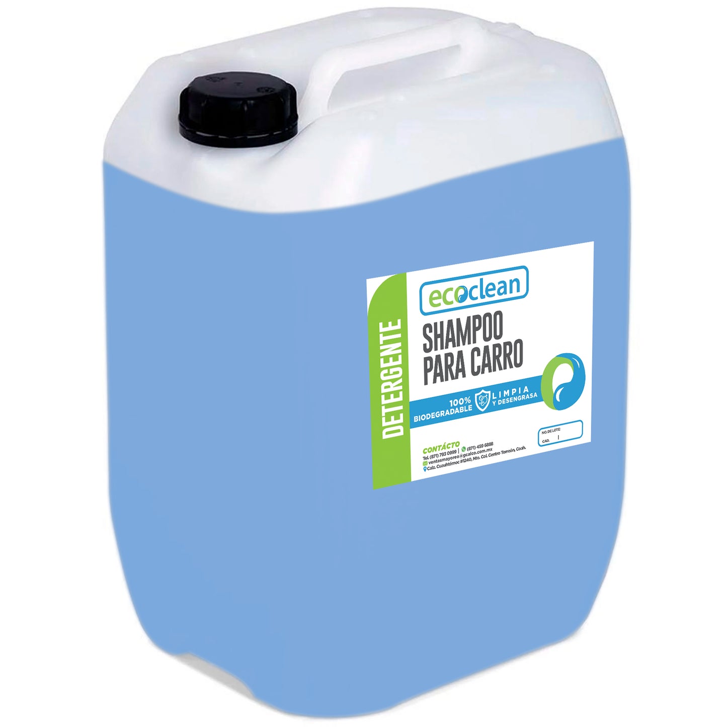 SHAMPOO PARA AUTO ECOCLEAN A GRANEL