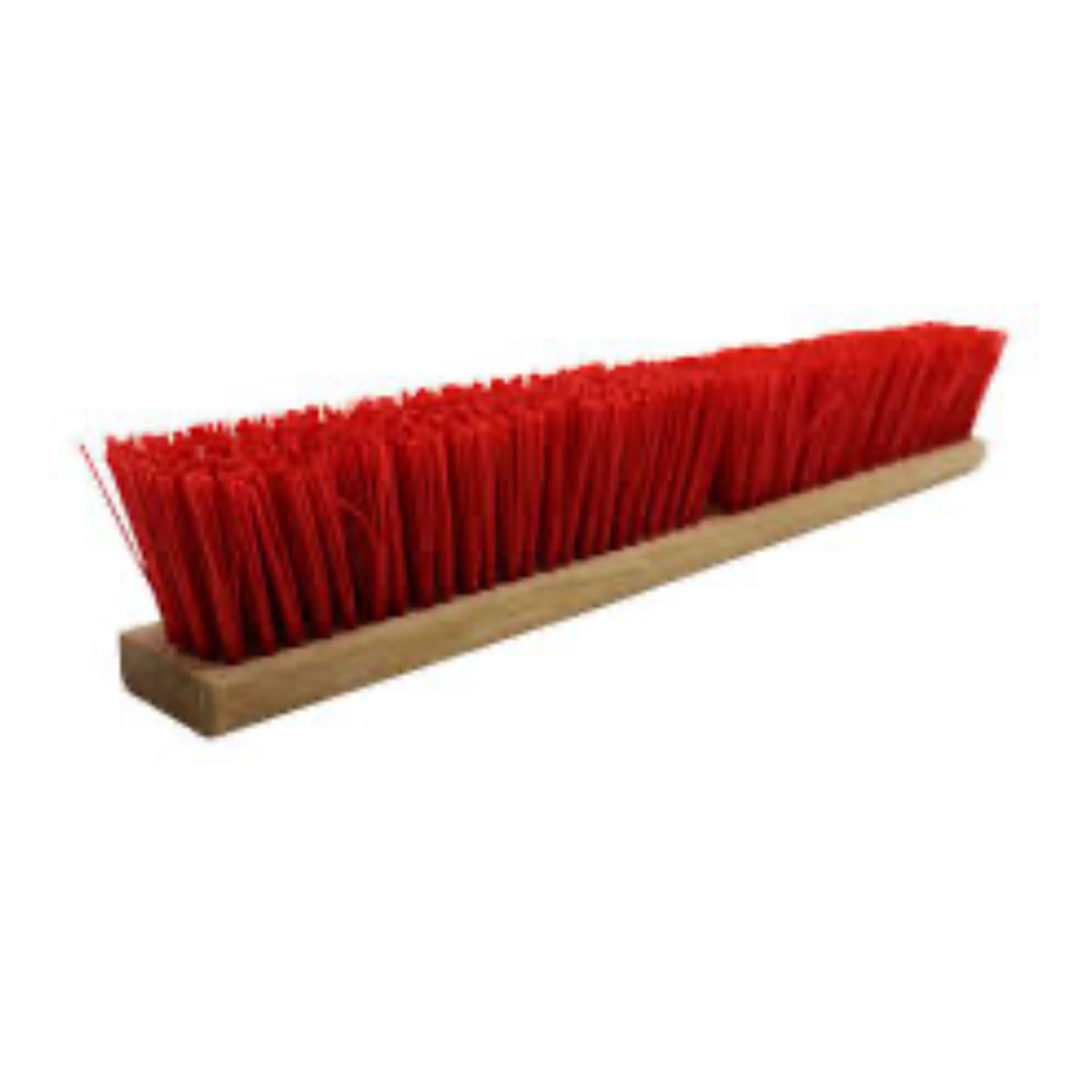 CEPILLO CON FIBRA DE POLIPROPILENO ROJO 24" 1124