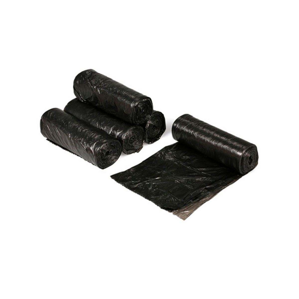 BOLSA ALTA DENSIDAD NEGRA 24X24 PLG (ROLLO)