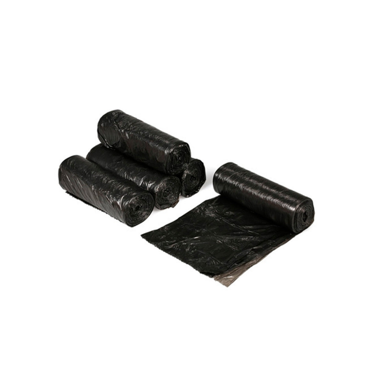 BOLSA ALTA DENSIDAD NEGRA 30X37 PLG (ROLLO)