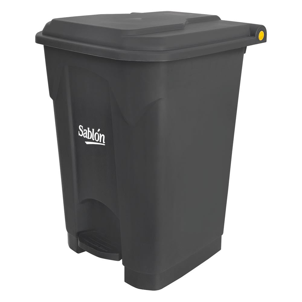 Foto de cesto de pedal 50l gris 8641gr — Alco Distribuidora Torreón mayoreo