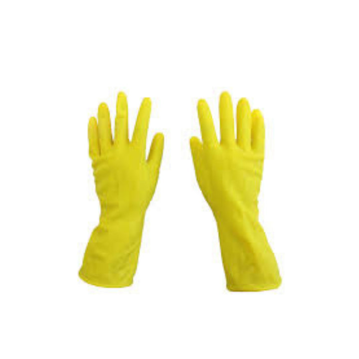 GUANTE SATINADO MEDIANO AMARILLO E-172