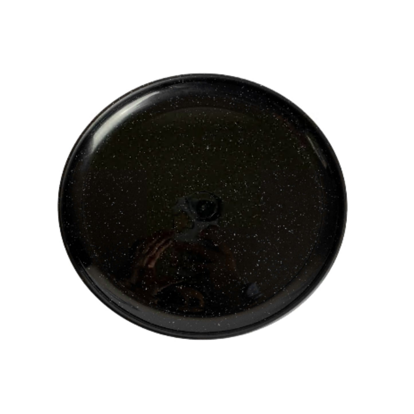PLATO  TRES TOSTADAS PLASTIPELTRE NEGRO E-1706