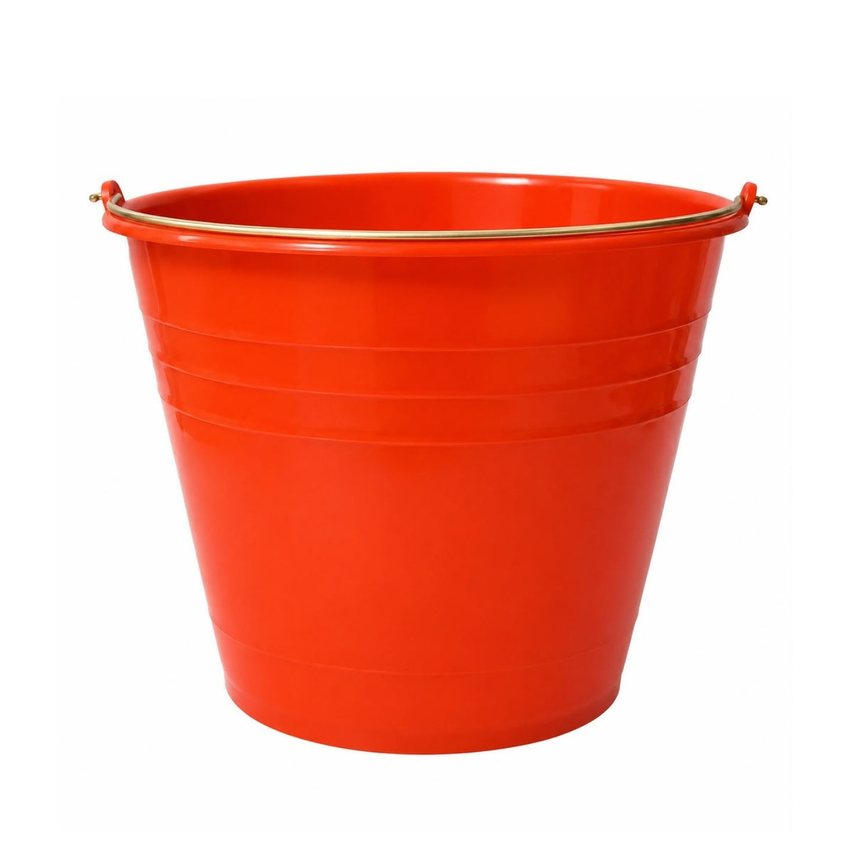 CUBETA PLASTICO 12 LTS. NARANJA