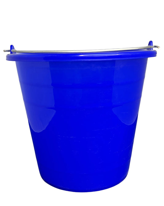 CUBETA PLASTICO 10 LTS.  AZUL REY