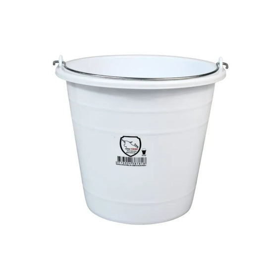 CUBETA PLASTICO 8 LTS.  BLANCA