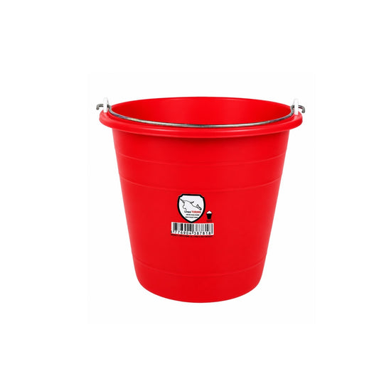 CUBETA PLASTICO 4 LTS.  ROJA