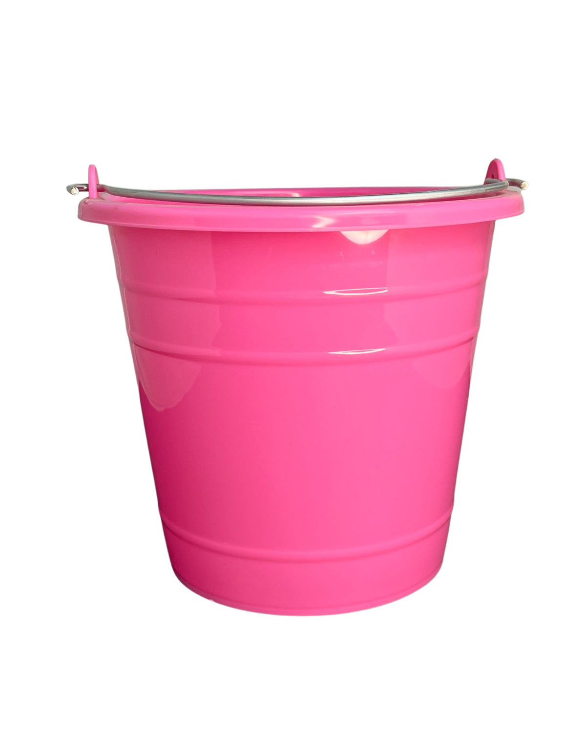 CUBETA PLASTICO 12 LTS. ROSA