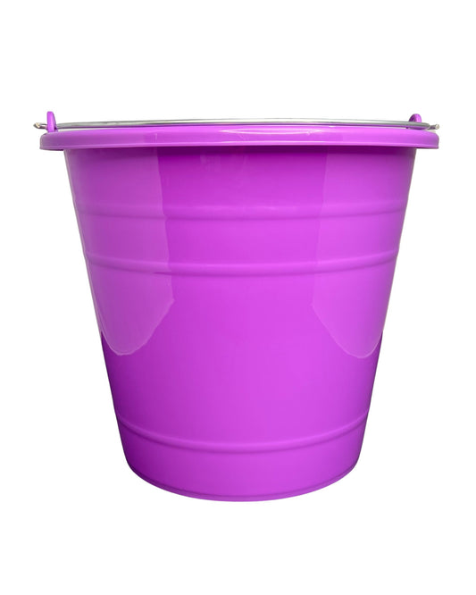CUBETA PLASTICO 12 LTS. MORADA