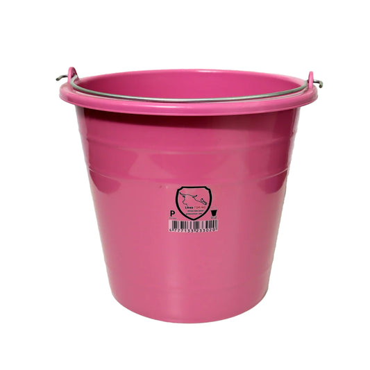CUBETA PLASTICO 10 LTS. ROSA