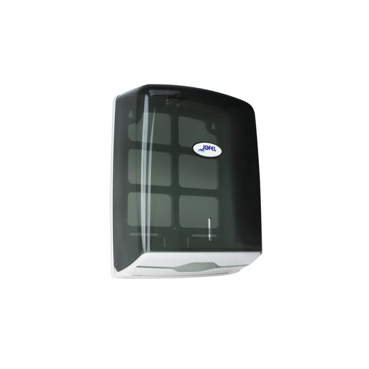 DISPENSADOR DE TOALLA INTERDOBLADA SMART HA37610TBK HUMO TRANSPARENTE 368X278X133