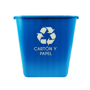 CESTO JUMBO SIN ASAS AZUL C/IMP 26 L  8538CYP