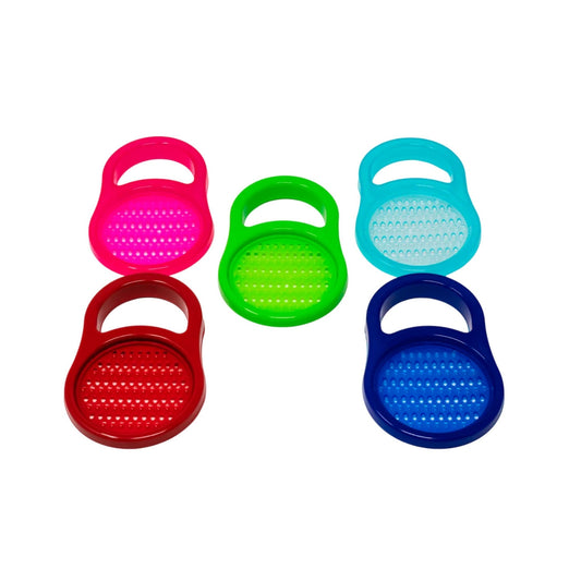 RALLADOR PORTATIL  REDONDO  38033C  COLORES SURTIDOS