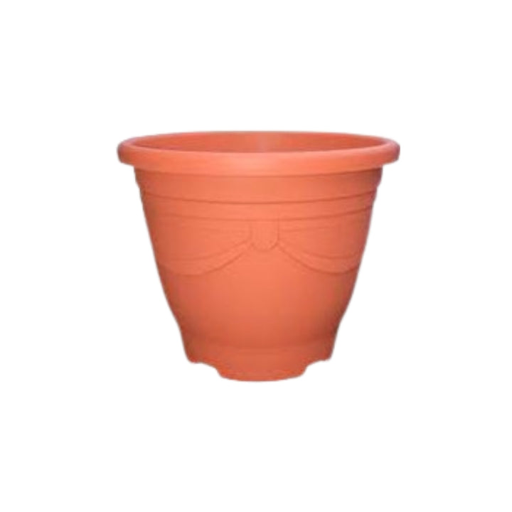 MACETA AIMEE RED. No. 8 BARRO