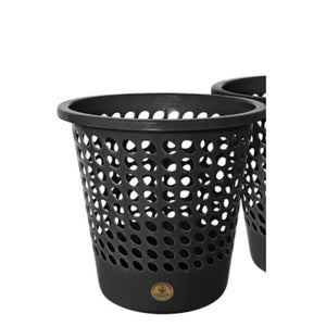 Cesto Papelero Oval D28 a 26 Negro Cepaov000