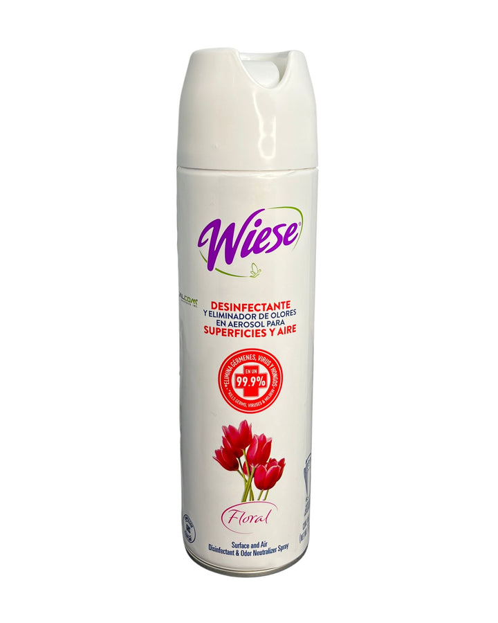 ELIMINADOR DE OLORES FLORAL "WIESE" 400 ML.