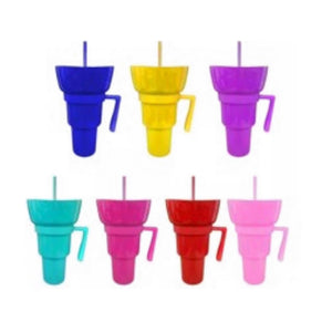 Vaso Botanero con Popote