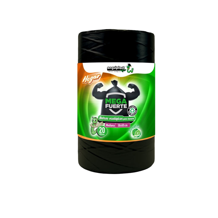BOLSA PARA BASURA LINEA HOGAR EN ROLLO 50X60 AROMA LIMON