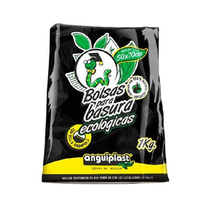 BOLSA PARA BASURA NEGRA CAL 220 50X70 POR KILO