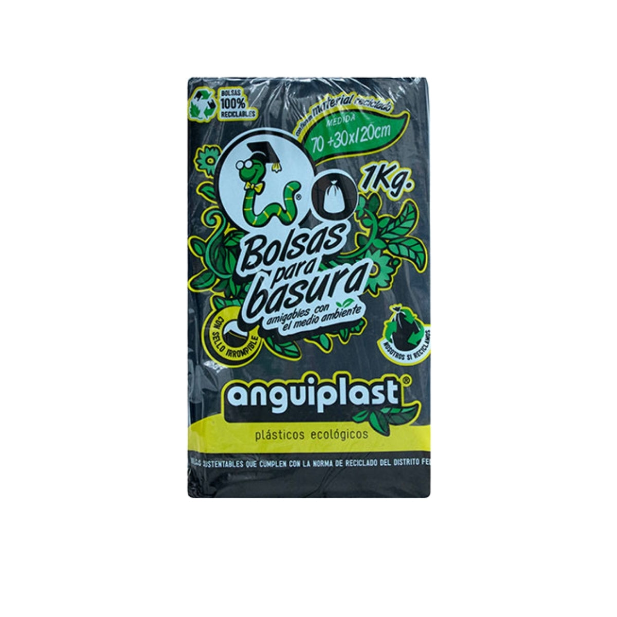 BOLSA PARA BASURA NEGRA CAL 220 70X90 POR KILO