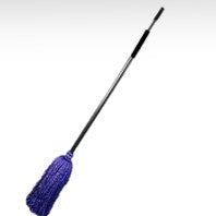 Foto de trapeador microfibra española baston 1.37 grip colores — Alco Distribuidora Torreón mayoreo