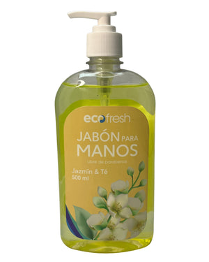 Foto de jabon para manos te y jazmin 500 ml con bomba — Alco Distribuidora Torreón mayoreo