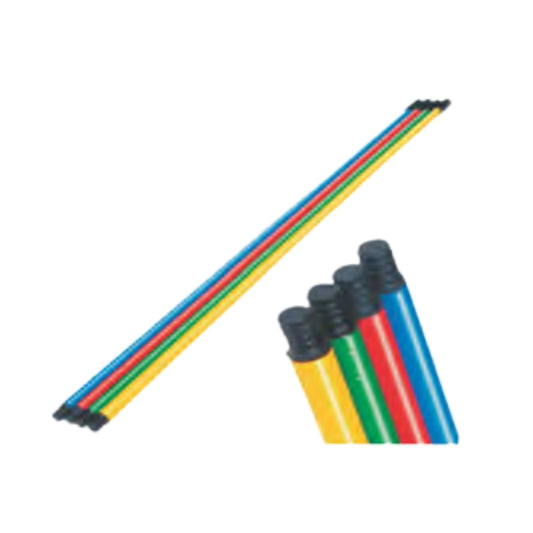 BASTON DE LAMINA 1.20 MTS. PUNTA PLASTICA AZUL 1901-MB