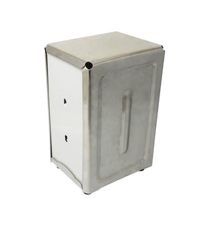 Foto de dispensador servilletas ac inox chico 10x12x14 123-003-014 — Alco Distribuidora Torreón mayoreo