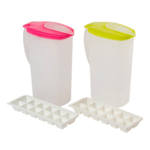 JARRA C/ TAPA + CHAROLA PARA HIELOS O04051