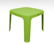 Foto de mesa tipo rattan infantil nube — Alco Distribuidora Torreón mayoreo