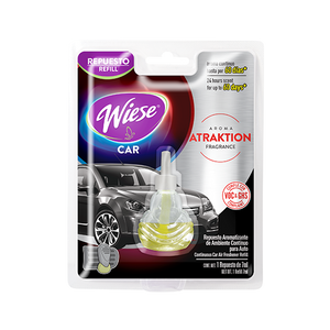 REPUESTO PARA AROMATIZANTE PARA AUTO ATRAKTION "WIESE" 7 ML.