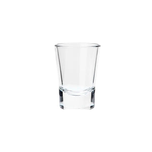MINI TEQUILERO DE VIDRIO CONICO 12 ML E-1605
