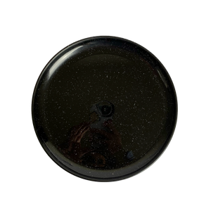 PLATO  TRES TOSTADAS PLASTIPELTRE NEGRO E-1706