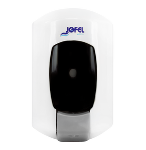 DISPENSADOR MEDIANO DE JABON LIQUIDO ANTIBACTERIAL AITANA AC70020BA BLANCO 210X130X105