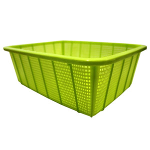 CESTA CALADA MEDIANA RECTANGULAR PRA004