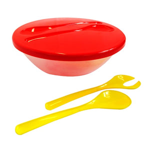 ENSALADERA CON CUBIERTOS