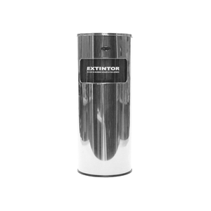 Foto de bote ac. inox. portaextintor 24.5 x 61 cms dust9580e — Alco Distribuidora Torreón mayoreo