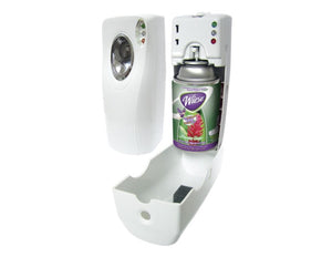 DISPENSADOR PROGRAMABLE PARA AROMATIZANTE EN AEROSOL "WIESE"